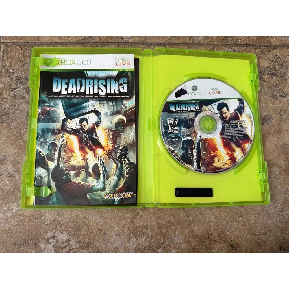 Dead Rising Microsoft Xbox 360-2006 With Manuel